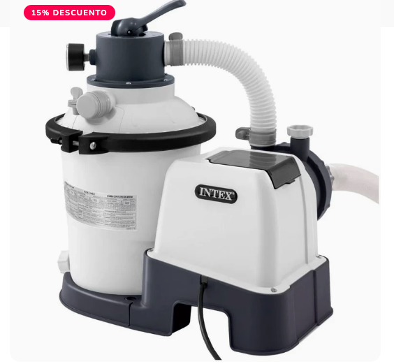 Filtro de Arena para Piscina INTEX 3.500 l/h 90W SX925