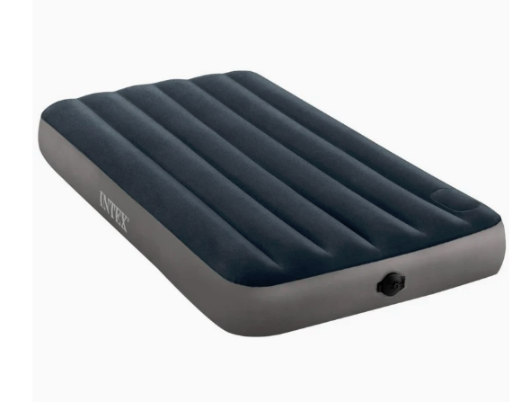 Colchón Inflable Twin INTEX 1 Plaza con Batería 2 Tiempos Dura-Beam Standard