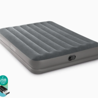 Colchón Inflable Eléctrico USB INTEX 2 Plazas 152x203x30 Cm Prestige Mid-Rise