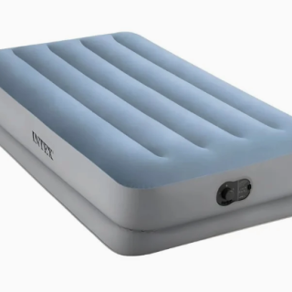 Colchón Inflable Eléctrico USB INTEX 1.5 Plazas Mid-Rise Comfort