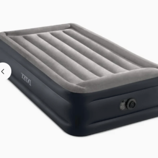 Colchón Inflable Eléctrico INTEX 1.5 Plaza Deluxe Pillow Rest Raised