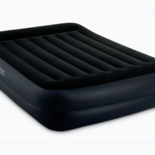 Colchón Inflable Eléctrico INTEX 2 Plazas Fiber Tech 152x203x42 cm