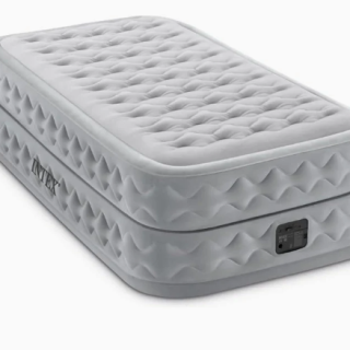 Colchón Inflable Eléctrico INTEX 1.5 Plazas Supreme Air-Flow con Fiber-Tech 191x99x51 cm
